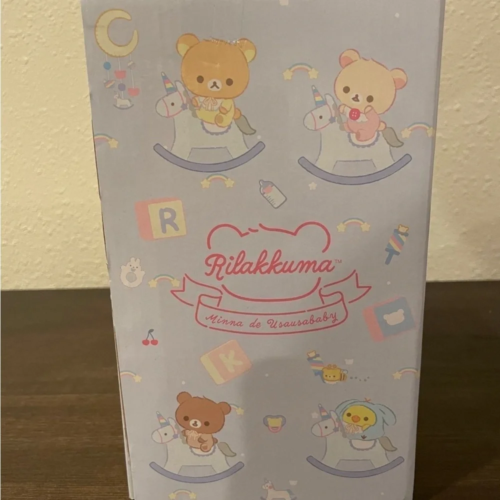 Rilakkuma San-X Rabbit Baby Dome Light Rainbow Prize 16cm
